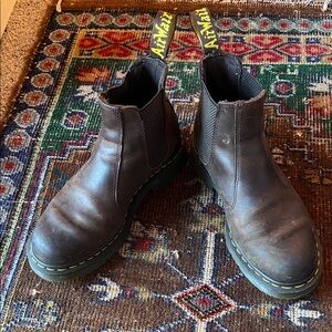 Dr. Martens Dark Brown Leather Boots